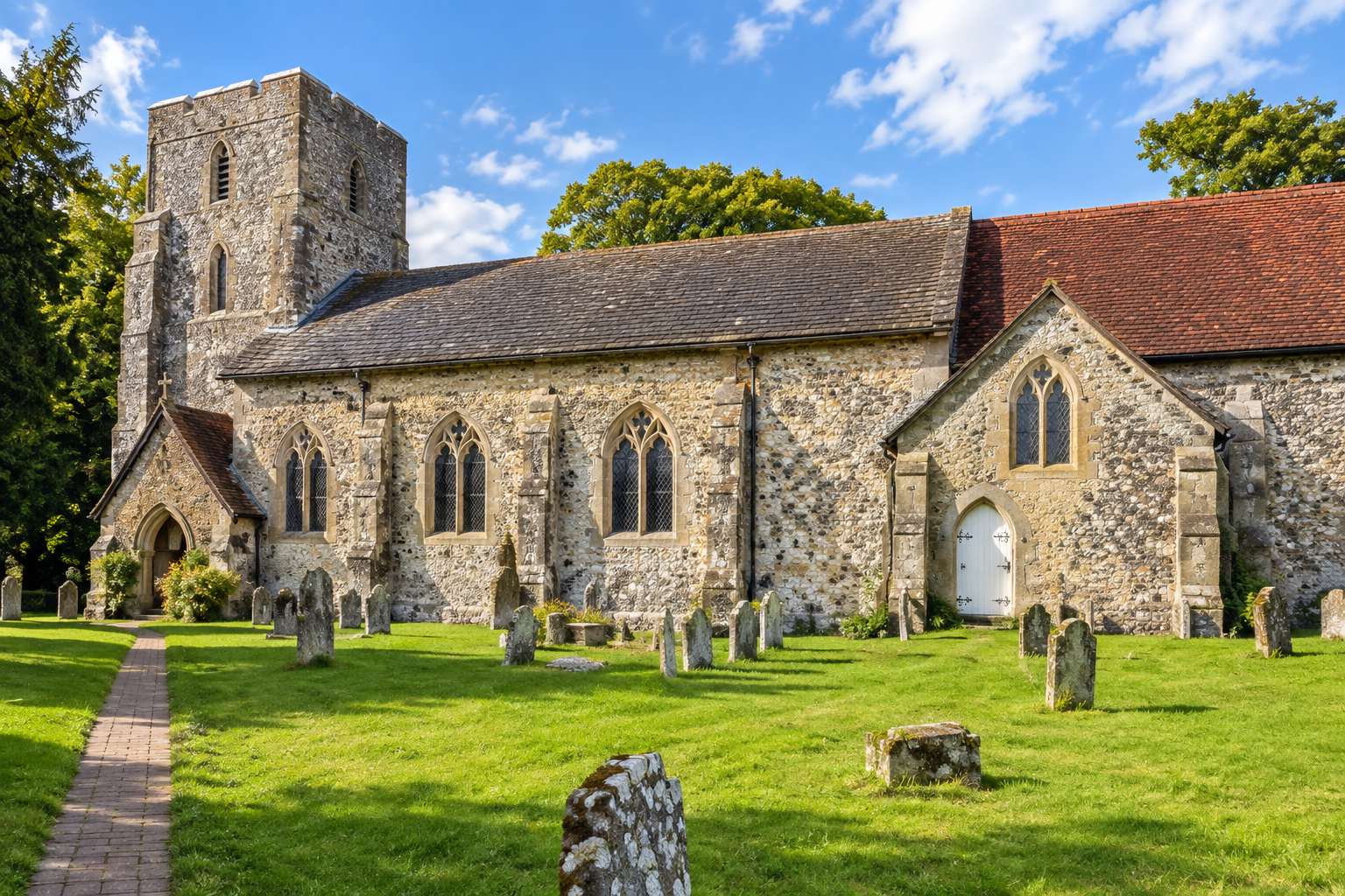 St Michael's Church exterior - Case study: heated pew cushions