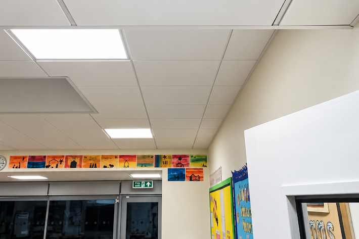 School LED Lighting Upgrades for classrooms