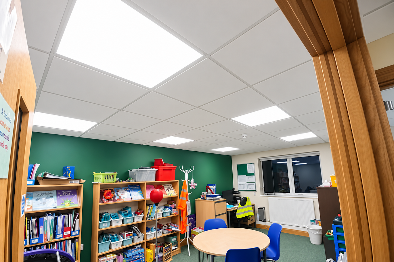 Library room led upgrade